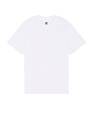 ASRV Aerosilver Oversized Tee in White