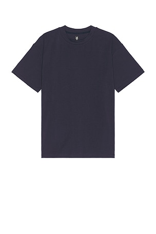 ASRV Supima Oversized Tee in Navy