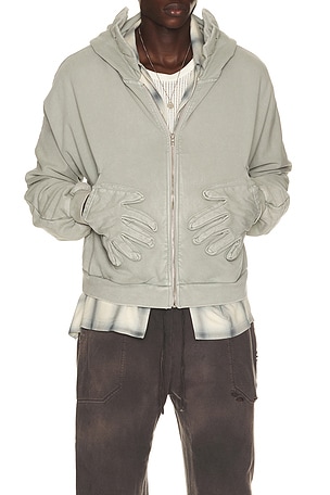 Glove Zip Up Hoodie Advisry