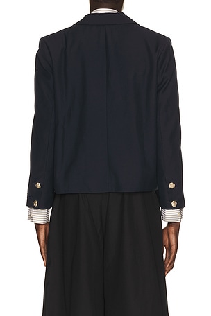 Advisry Double Breasted Blazer in Navy