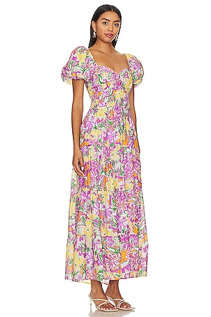 ASTR the Label Florentina Dress in Purple