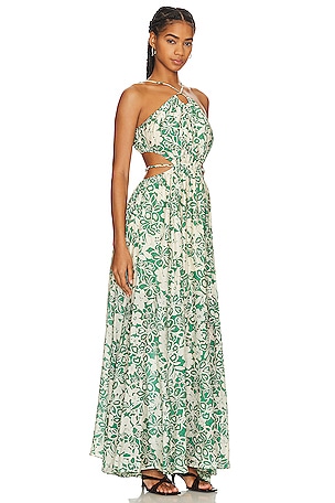 ASTR the Label Sivana Dress in Green