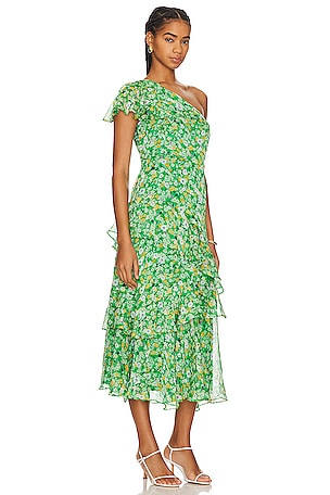 ASTR the Label Victoriana Dress in Green