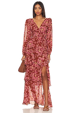 Review Australia - Yvette Floral Dress & Sylvie Cross Body Bag as