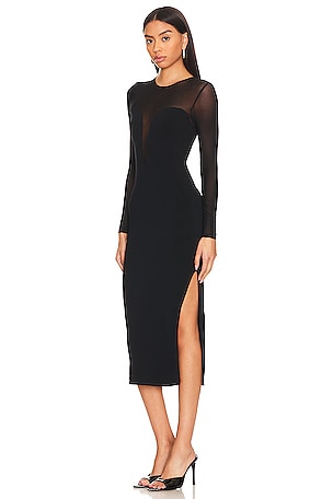 ASTR the Label Leona Sweater Dress in Black