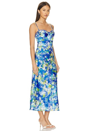 ASTR the Label Florianne Dress in Blue