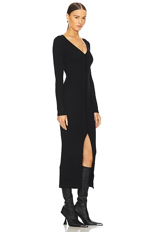 ASTR the Label Glenda Sweater Dress in Black