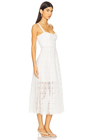 ASTR the Label Tenna Dress in White