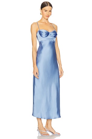 ASTR the Label Florianne Dress in Slate