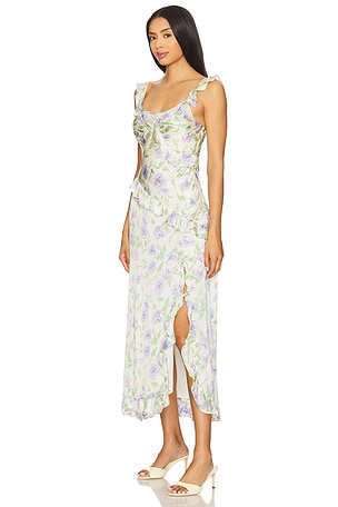 ASTR the Label Rosalina Dress in Ivory,Lavender