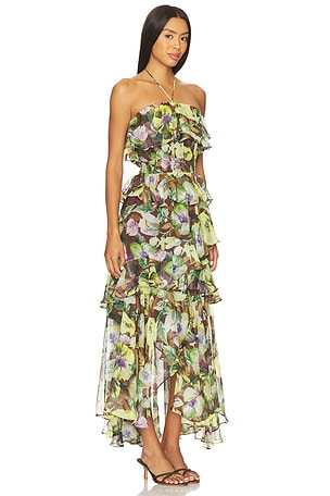 ASTR the Label Elena Dress in Green