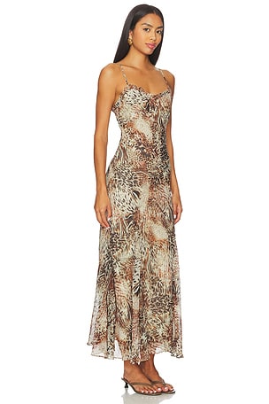 ASTR the Label Maeryn Dress in Taupe