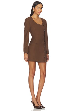 ASTR the Label Kassandre Dress in Brown