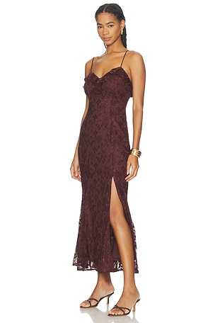 ASTR the Label Leonie Dress in Wine