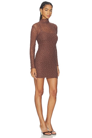 ASTR the Label Kourtney Dress in Brown