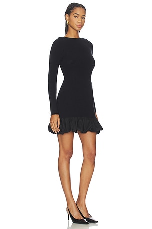 ASTR the Label Carlene Sweater Dress in Black. Size XL. Also