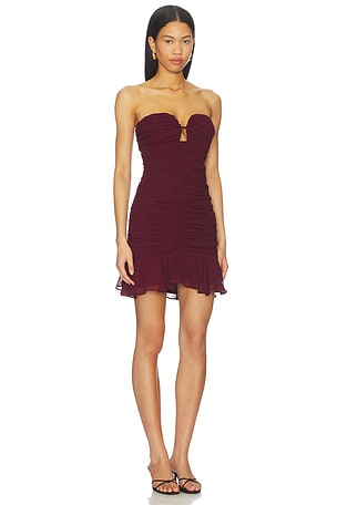 ASTR the Label Salena Dress in Wine. Size XS. Also