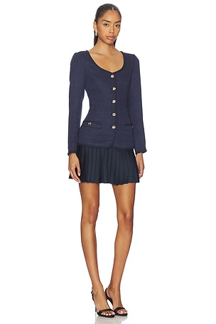 ASTR the Label Malorie Dress in Navy