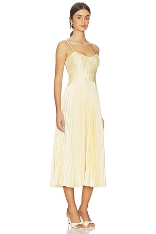 ASTR the Label Shionagh Dress in Lemon