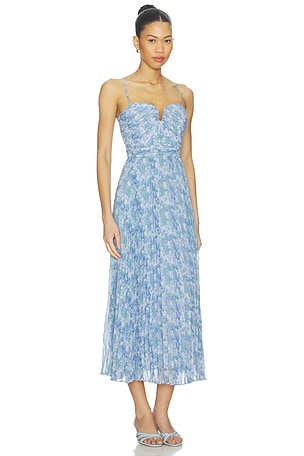 ASTR the Label Bayley Dress in Blue