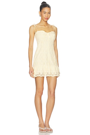 ASTR the Label Kelley Dress in Lemon
