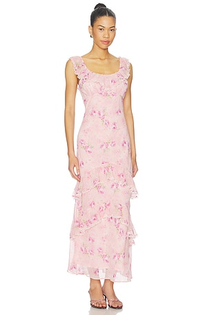ASTR the Label Laisha Dress in Pink