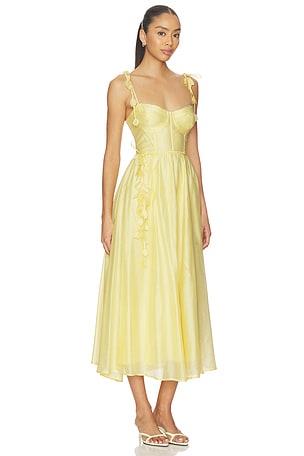 ASTR the Label Halcyon Dress in Yellow