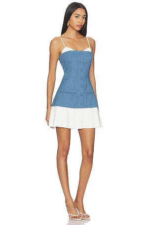 ASTR the Label Amren Dress in Blue