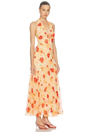 ASTR the Label Yasmeen Dress in Orange