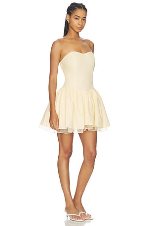 ASTR the Label Bijou Dress in Yellow