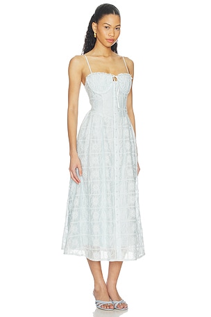 ASTR the Label Aubrey Dress in Baby Blue