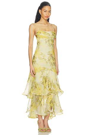 ASTR the Label Alison Dress in Yellow