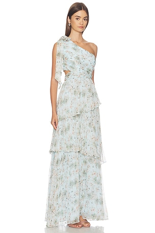 ASTR the Label Tearra Dress in Baby Blue. Size L. Also