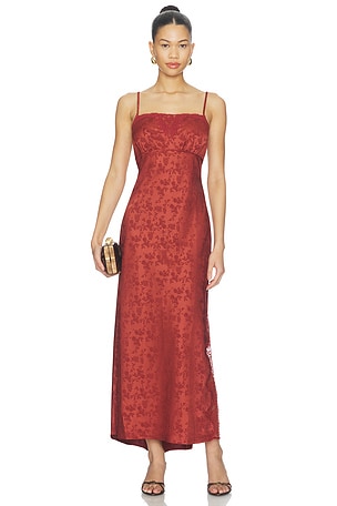 ASTR the Label Kristian Dress in Red