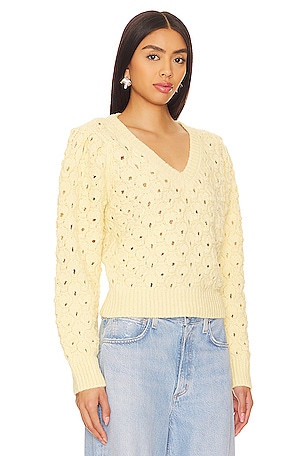 ASTR the Label Bianca Sweater in Yellow