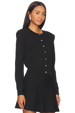 ASTR the Label Denisa Cardigan in Black