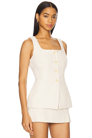 ASTR the Label Brunelle Vest in Neutral