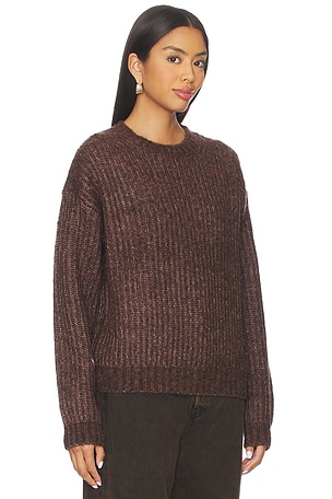 ASTR the Label Archer Sweater in Brown