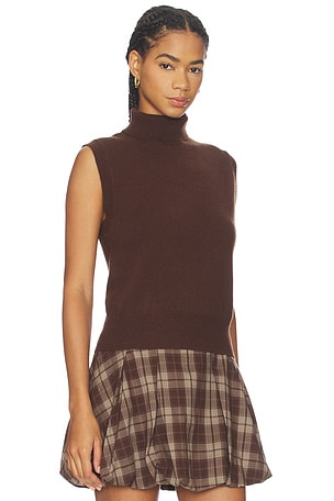 ASTR the Label Avah Sweater in Brown. Size XL. Also