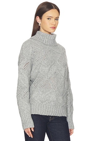 ASTR the Label Janeth Sweater in Light Grey
