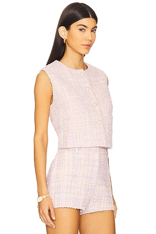 ASTR the Label Wynn Vest in Pink