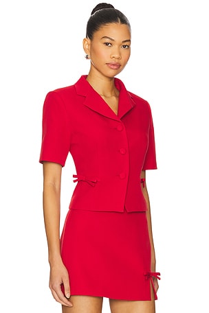 ASTR the Label Sophie Blazer in Red