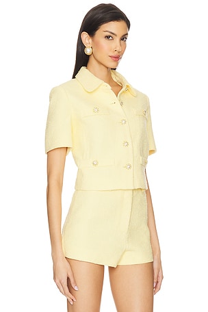 ASTR the Label Eaton Jacket in Yellow