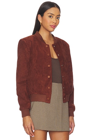 ASTR the Label Olenna Jacket in Rust. Size S. Also