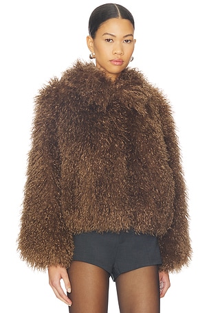 ASTR the Label Kamrath Jacket in Brown