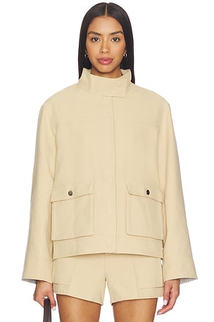 ASTR the Label Beron Jacket in Tan
