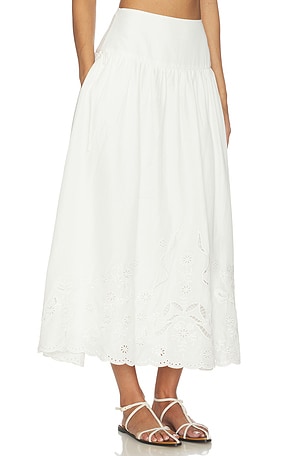 ASTR the Label Stevie Skirt in White