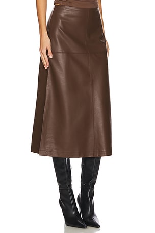 ASTR the Label Yuria Skirt in Brown