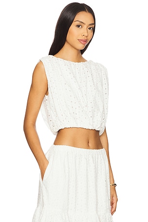 ASTR the Label Nalley Top in White
