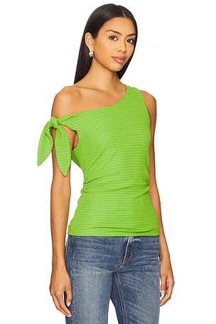 ASTR the Label Lora Top in Green